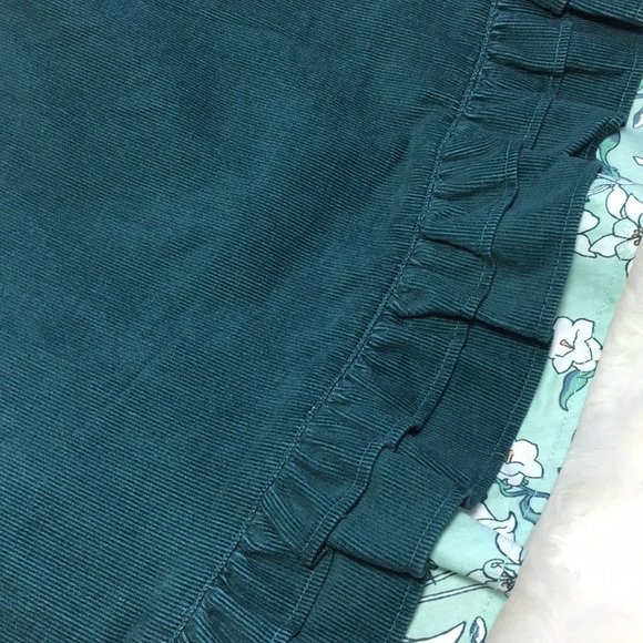 💚JANE AND JACK💚GREEN RUFFLE  DRESS - Picture 10 of 13